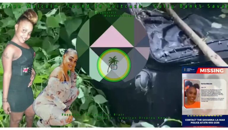 Tragedy Strikes: Body of 29-Year-Old Ghanaian-Affiliated Woman Found in Suitcase in Jamaica