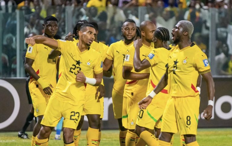 Ghana Black Stars Nominated for National Team of the Year at 2025 CAF Awards