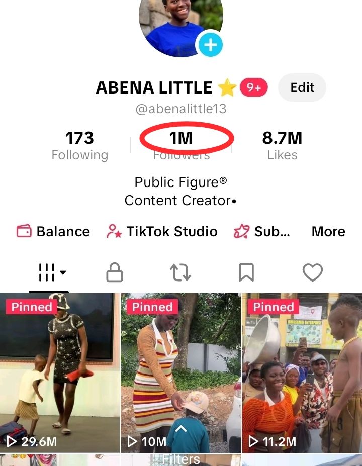 Abena Little Celebrates 1โฏMillion TikTok Followers 3 622292155 122237892494261395 8914941911728022560 n