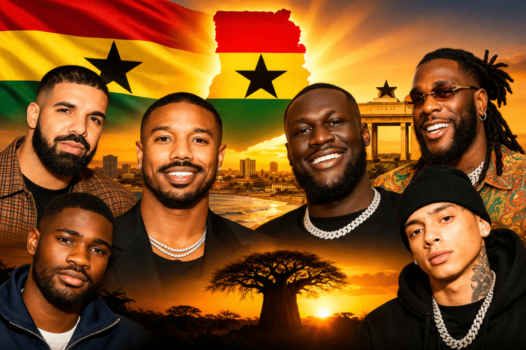 Celebrities with Ghanaian roots