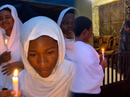 AHGISS Students Bid Emotional Farewell to Headmistress with Candlelight Tribute After 2026 WASSCE