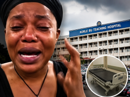 Mzbel Breaks Down in Tears After Sister’s Death, Alleges Korle Bu Had No Bed Available