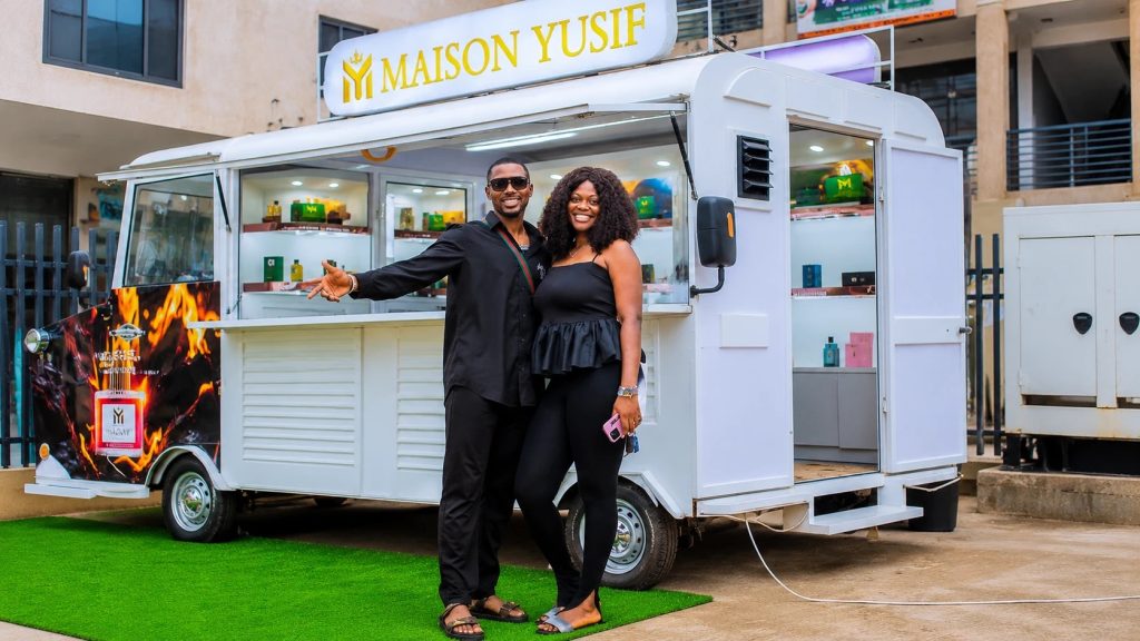 Maison Yusif Fragrance launches Africa’s first mobile perfume store at Tseaddo in Accra.
