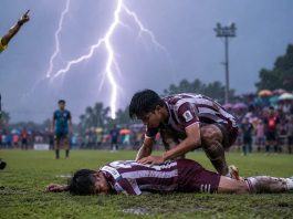Footballer Dies After Lightning Strike During Match in Thailand
