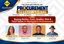 All Is Set for KRIF Ghana Procurement Masterclass as Maiden Edition Gets Oversubscribed