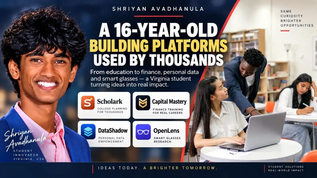 Shriyan Avadhanula with Scholark and Capital Mastery