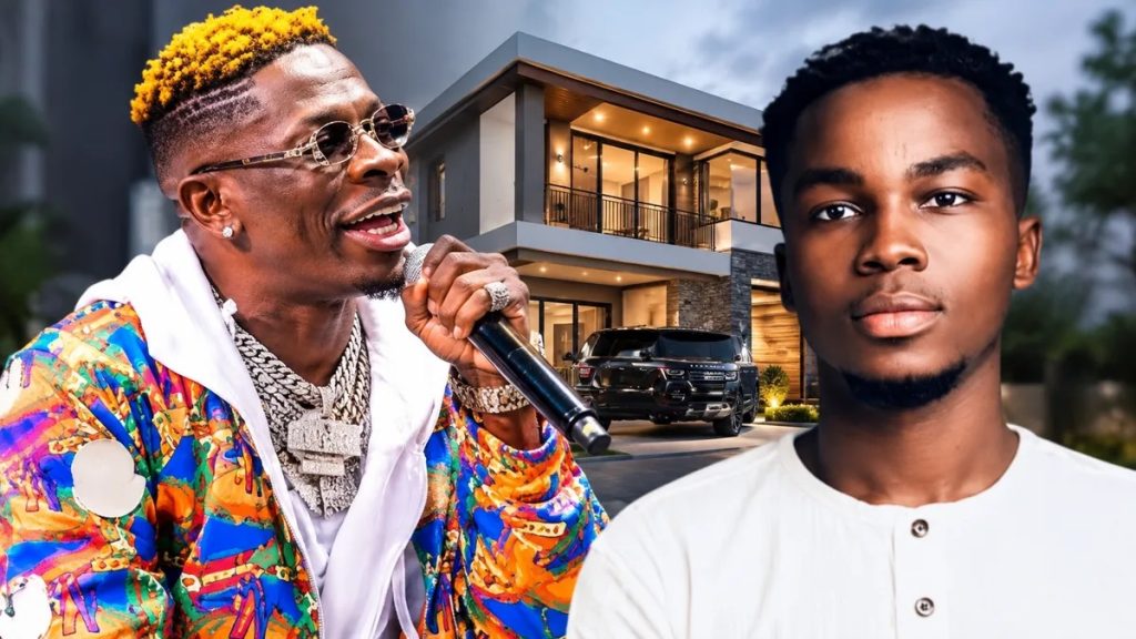 Shatta Wale and Bongo Ideas amid reported comments about a house