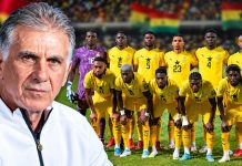 Carlos Queiroz Sacked as Black Stars Head Coach