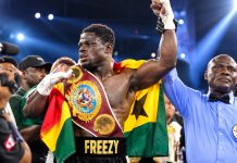 Freezy MacBones Defeats Godday Appah to Win WBO Africa Title