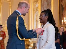 Michelle Agyemang Receives MBE at Windsor Castle